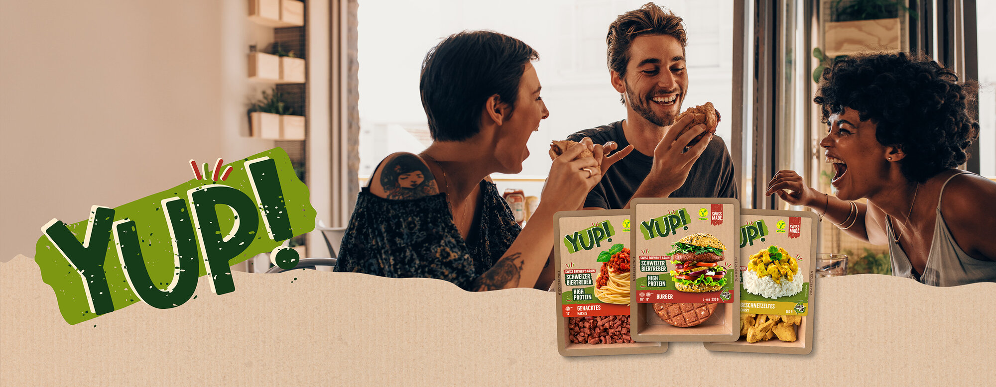 YUP! 100% NACHHALTIG VEGAN
